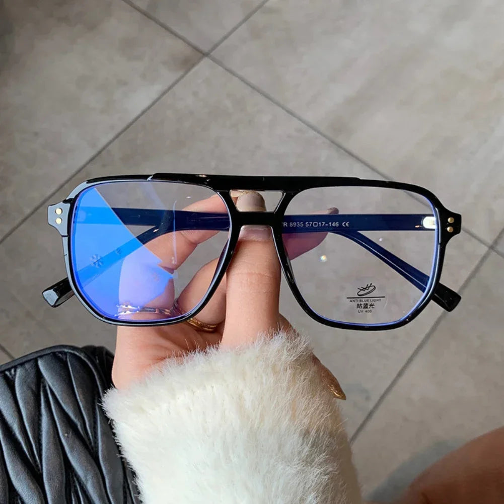 Retro Anti-Blue Light Glasses | Stylish Unisex Eye Protection