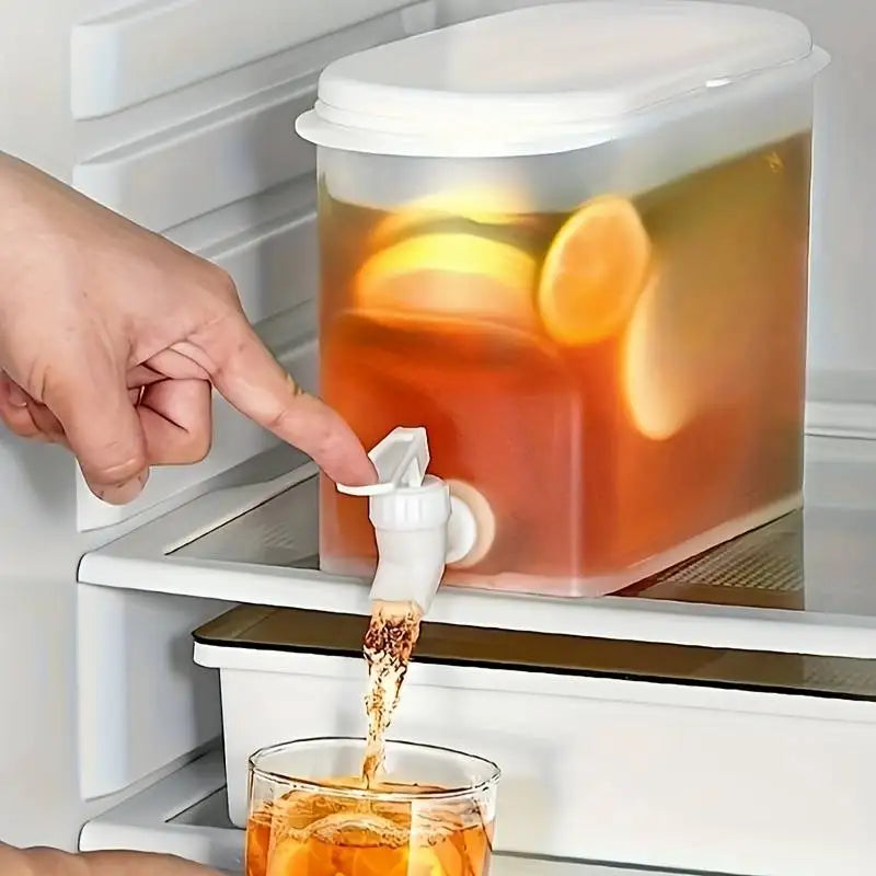 3.5L Water Kettle with Faucet | Cold Beverage Dispenser for Summer