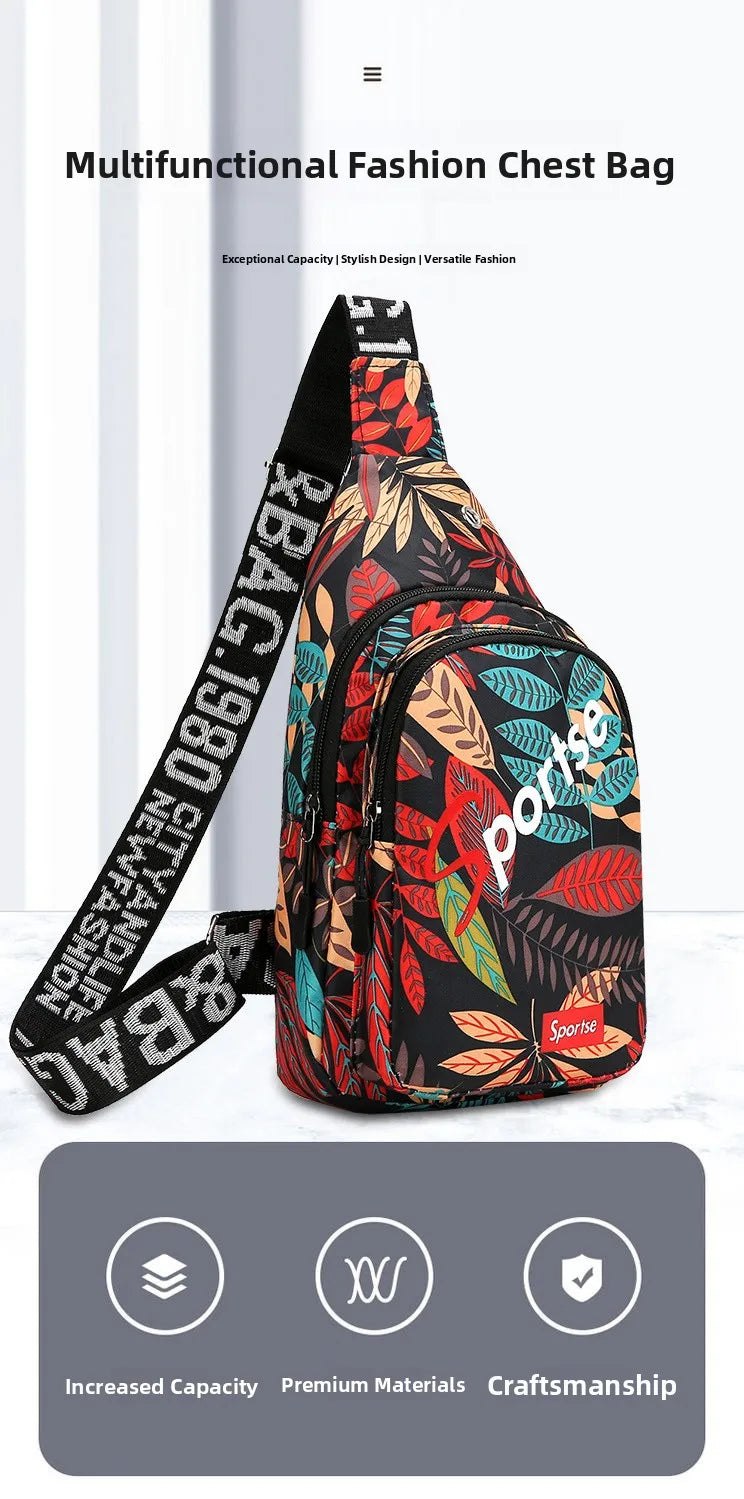 Stylish Waterproof Women's Crossbody Bag | Large Capacity Sling