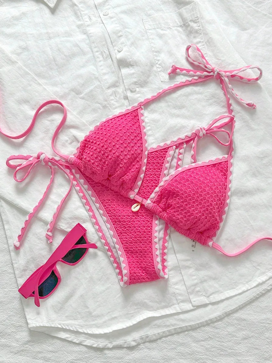 Summer Sexy Bikinis | Women's Brazilian Bikini Set for Beach Fun