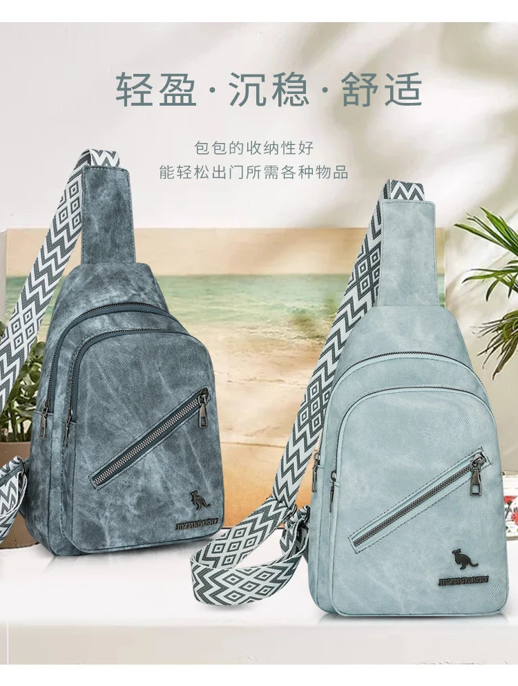 High-Quality Women's Waterproof Chest Bag | Large Capacity Crossbody