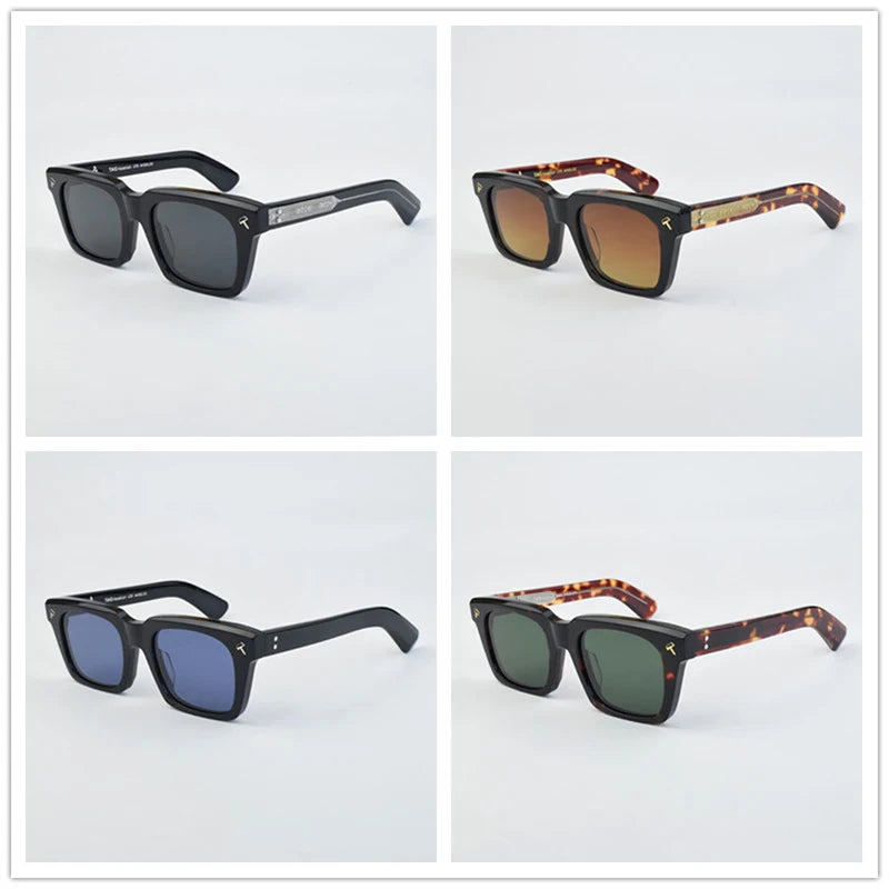 Men's Vintage Acetate Sunglasses | UV400 Stylish Eyewear
