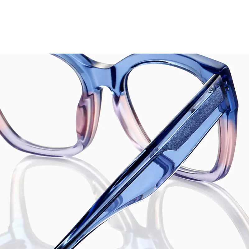 Stylish Cat Eye Acetate Glasses | Blue Light Blocking & Reading Eyewear