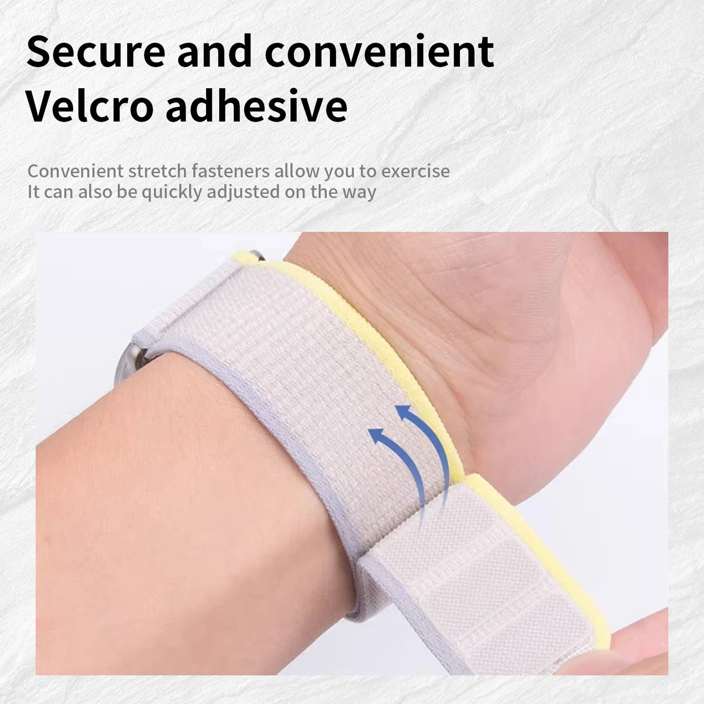 High-Quality Nylon Strap for Smartwatches | Natural Titanium Finish