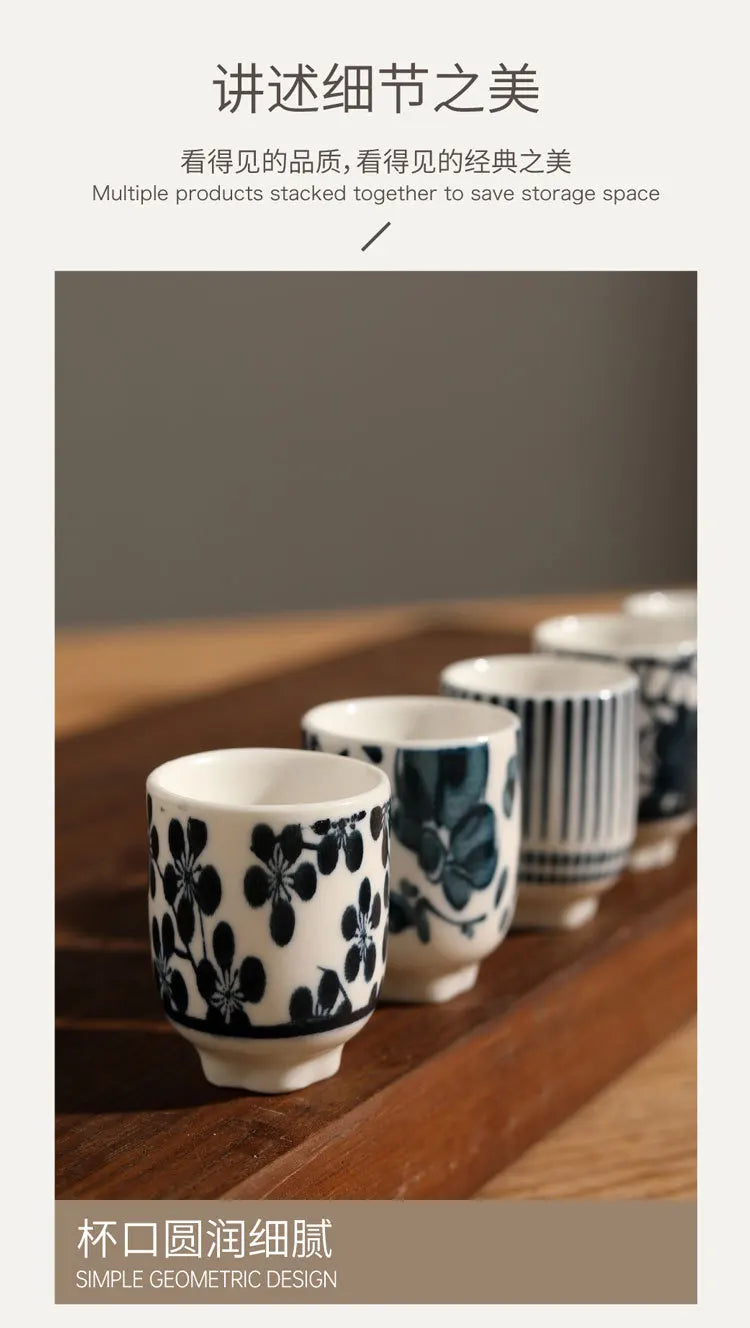 Creative Ceramic Sake Cup Set | Perfect for Tasting and Gifting