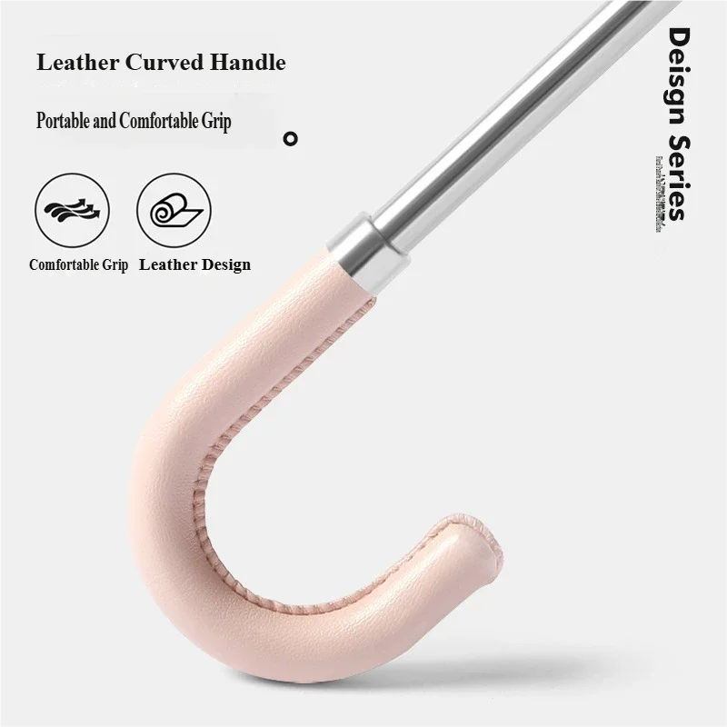 Korean-Style Manual Petal Umbrella | Wind-Resistant & UV Protection