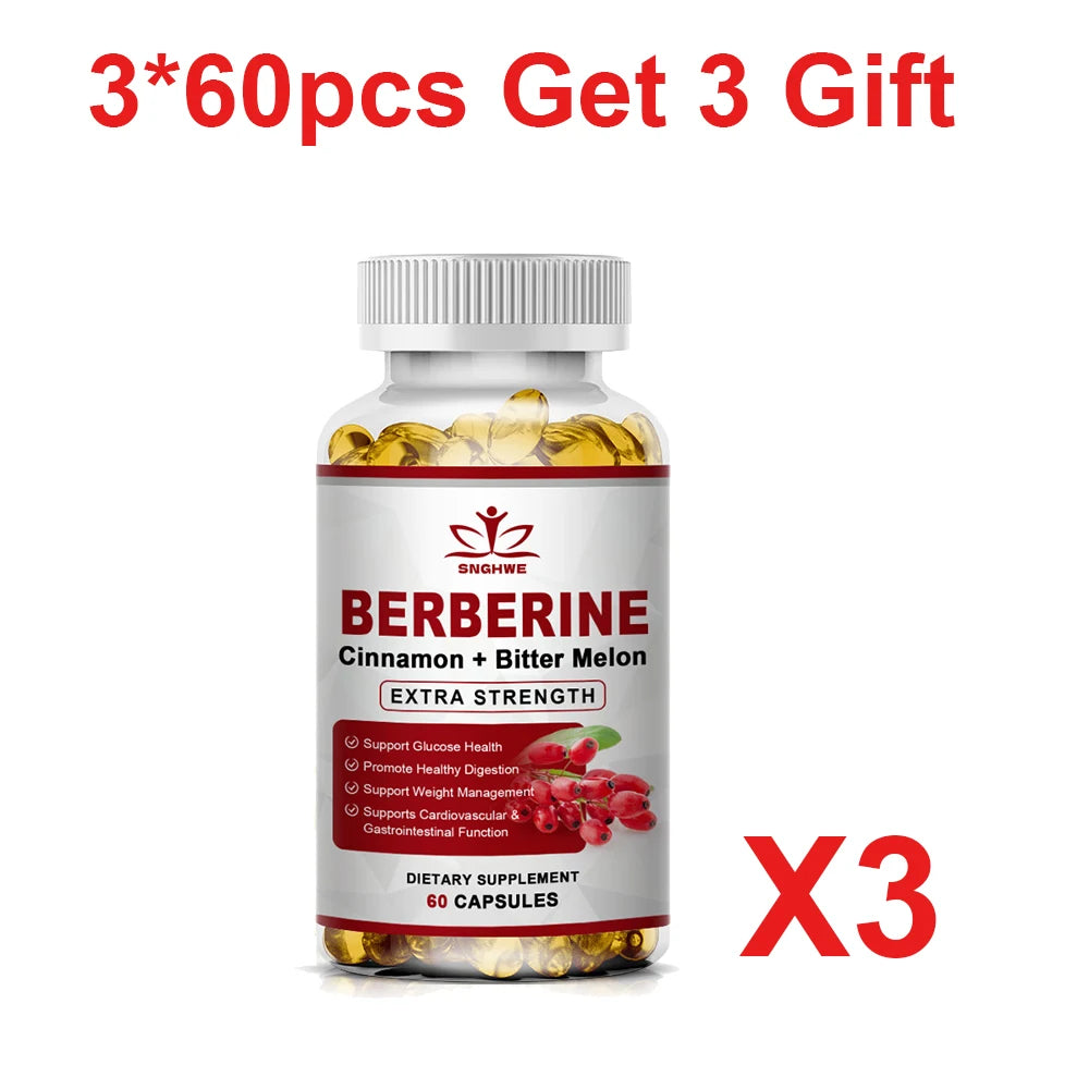 Berberine Ceylon Cinnamon Supplement | Boost Liver & Gut Health