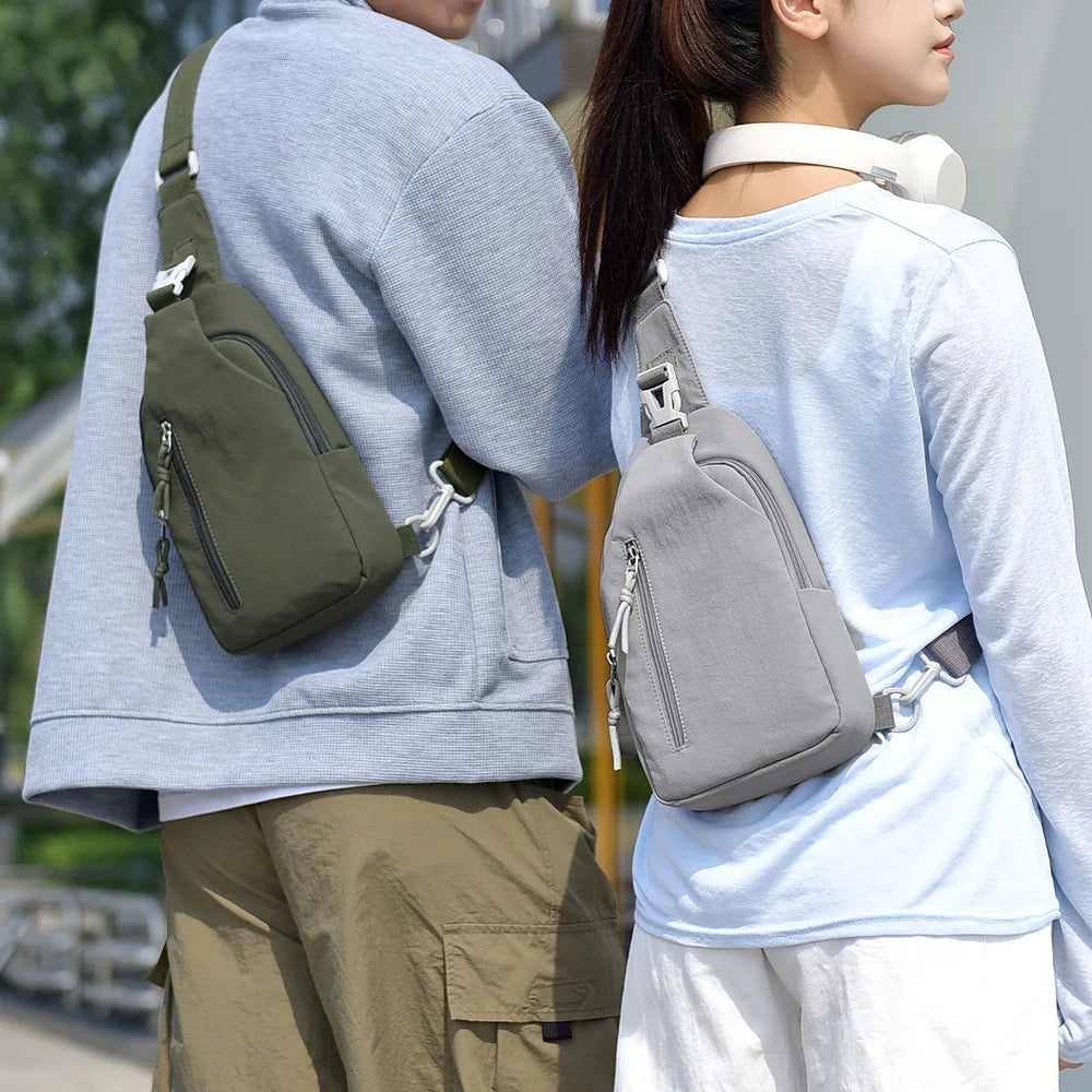 Stylish Anti-Splash Chest Bag for Men and Women | Trendy Travel Companion
