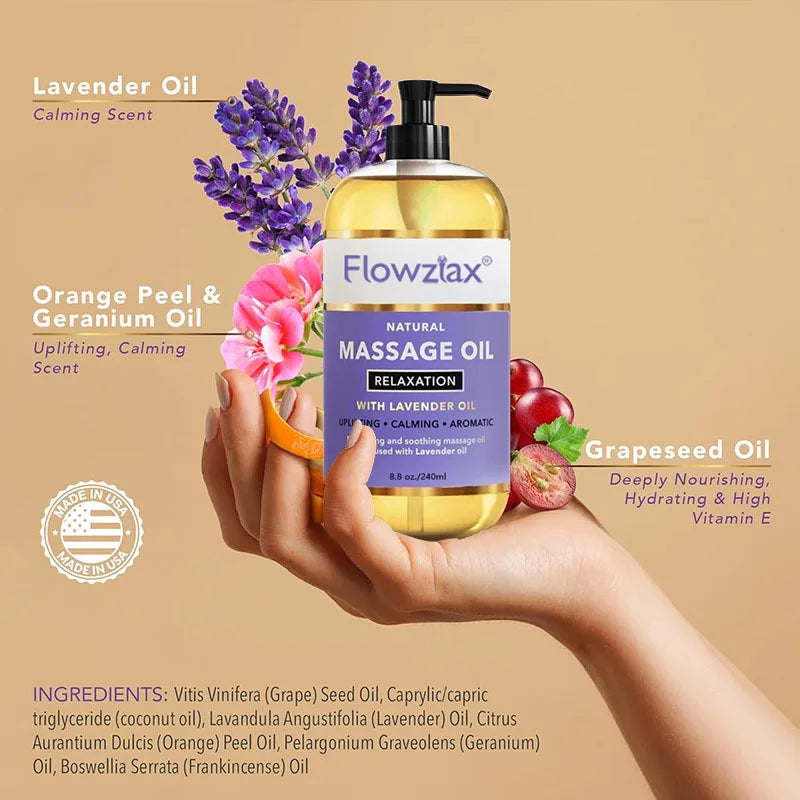 Anti Cellulite Massage Oil - Lymphatic Firming & Hydrating Oil