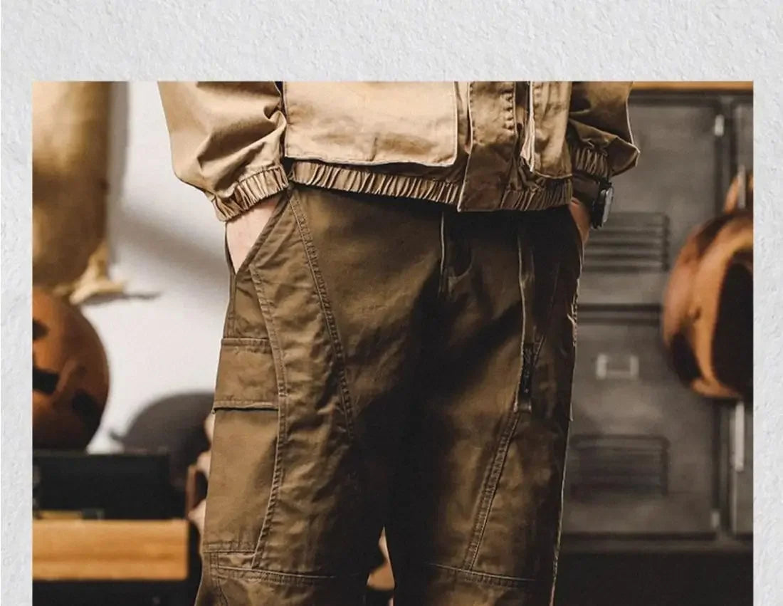 Men's Loose Straight Casual Trousers | Comfortable Outdoor Pants