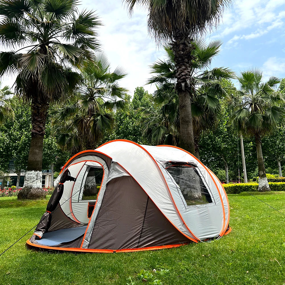 Spacious Waterproof Pop-Up Tent for 5-8 People | Quick Open Design