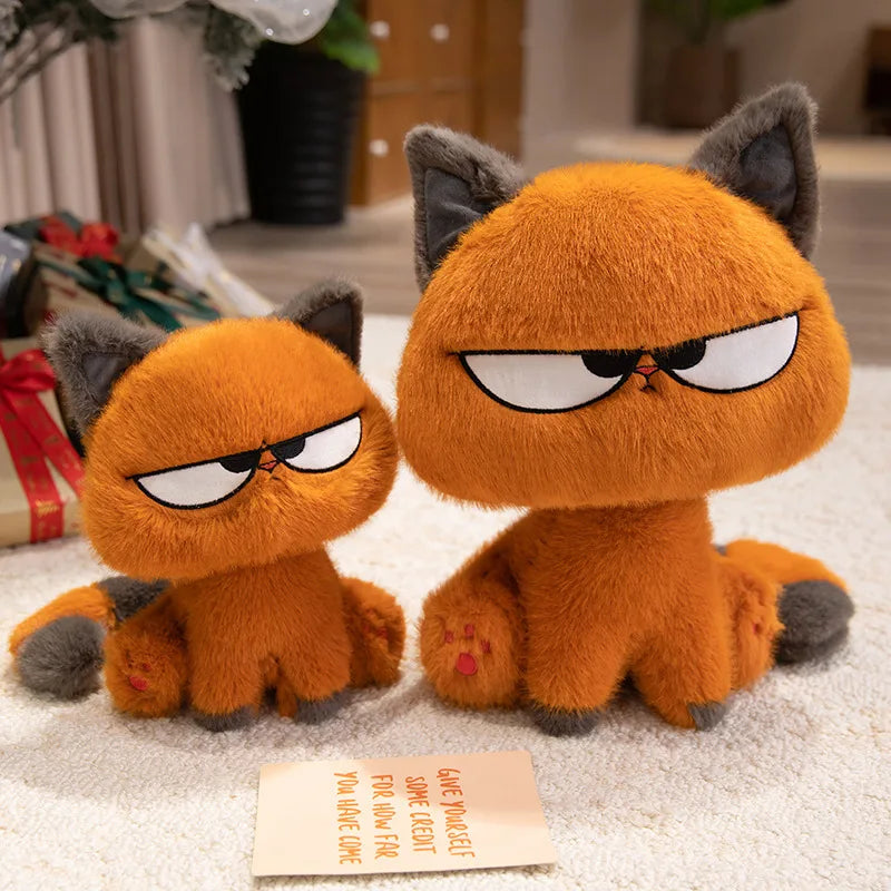 25CM Cute Orange Cat Plushie | Soft Stuffed Animal Toy