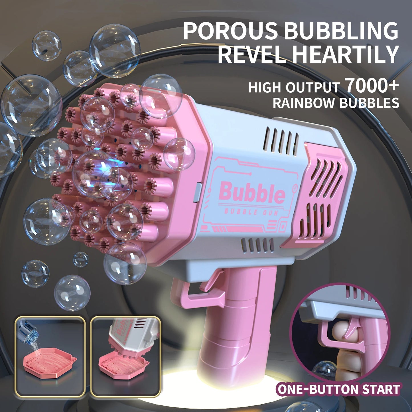 40 Hole Bubble Machine | Fully Automatic Outdoor Bubble Maker
