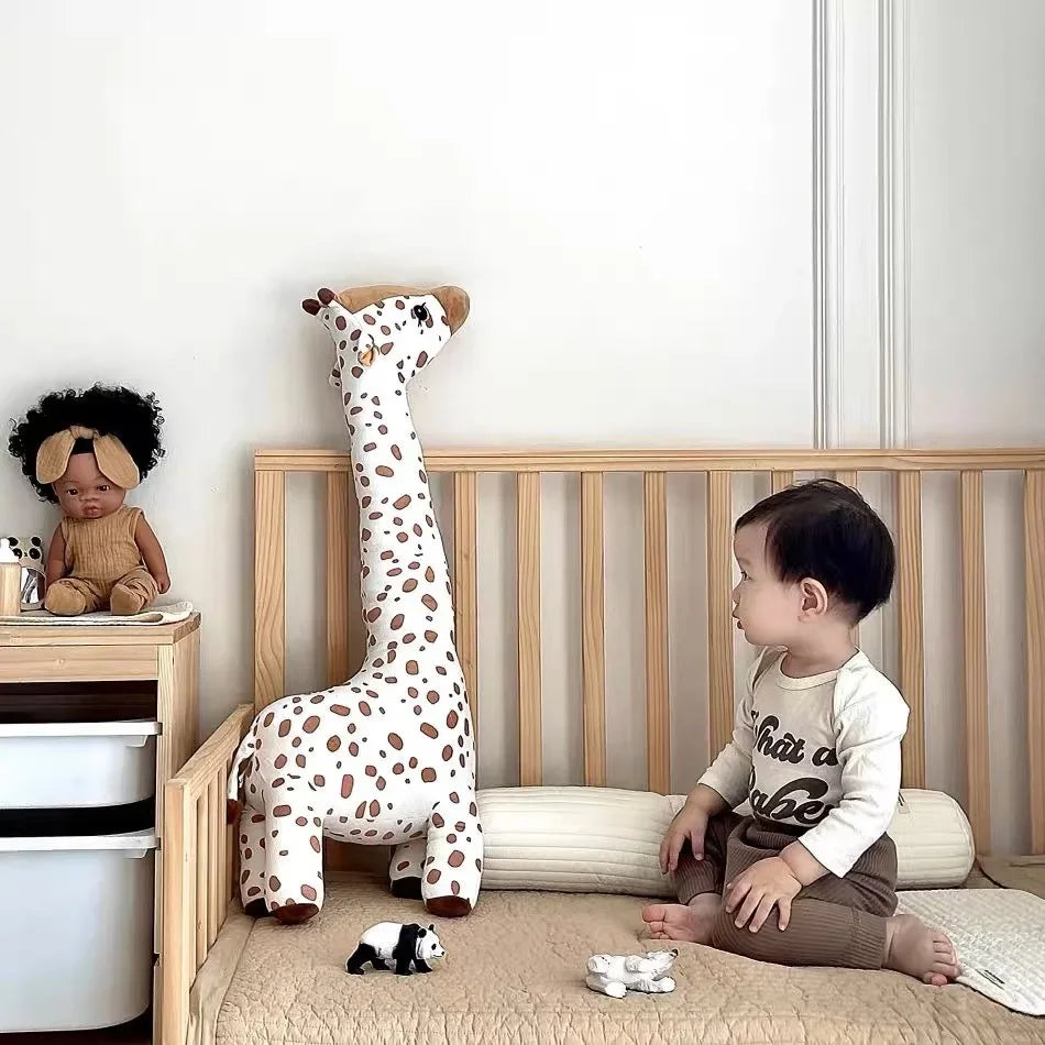 Big Plush Giraffe Doll Toy | Soft Stuffed Animal for Kids