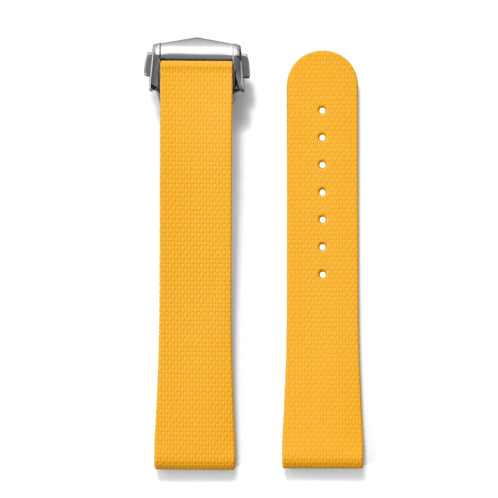Unisex 20mm Premium Rubber Watch Bands | Quick Release Strap
