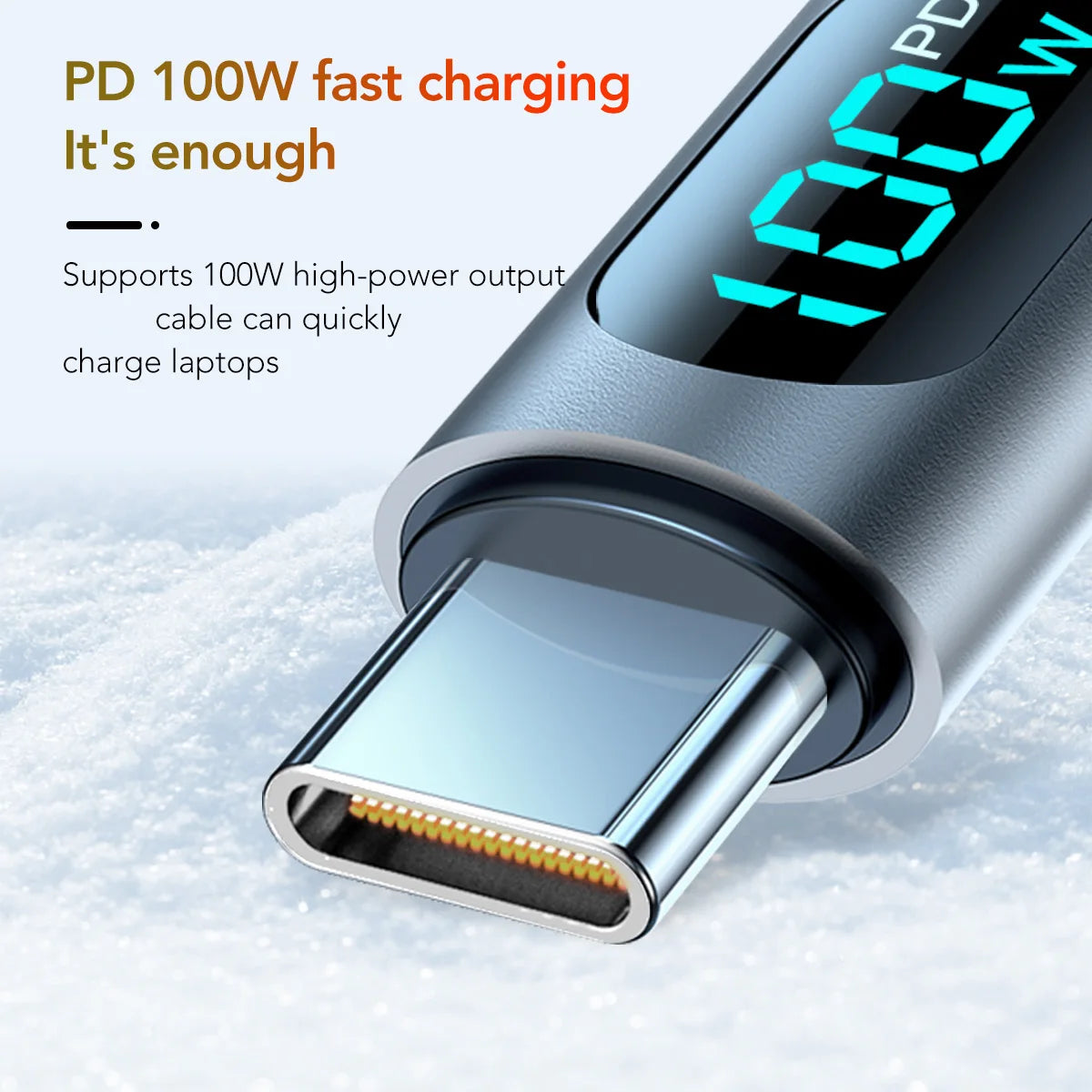 Ultra-Fast Charge Cable | 6A 120W USB A to Type C Data Cord