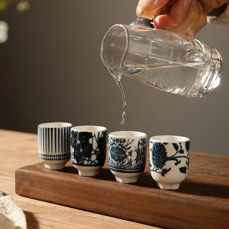 Creative Ceramic Sake Cup Set | Perfect for Tasting and Gifting