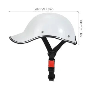 Retro Baseball Helmet with Extended Brim | Unisex Sun Protection