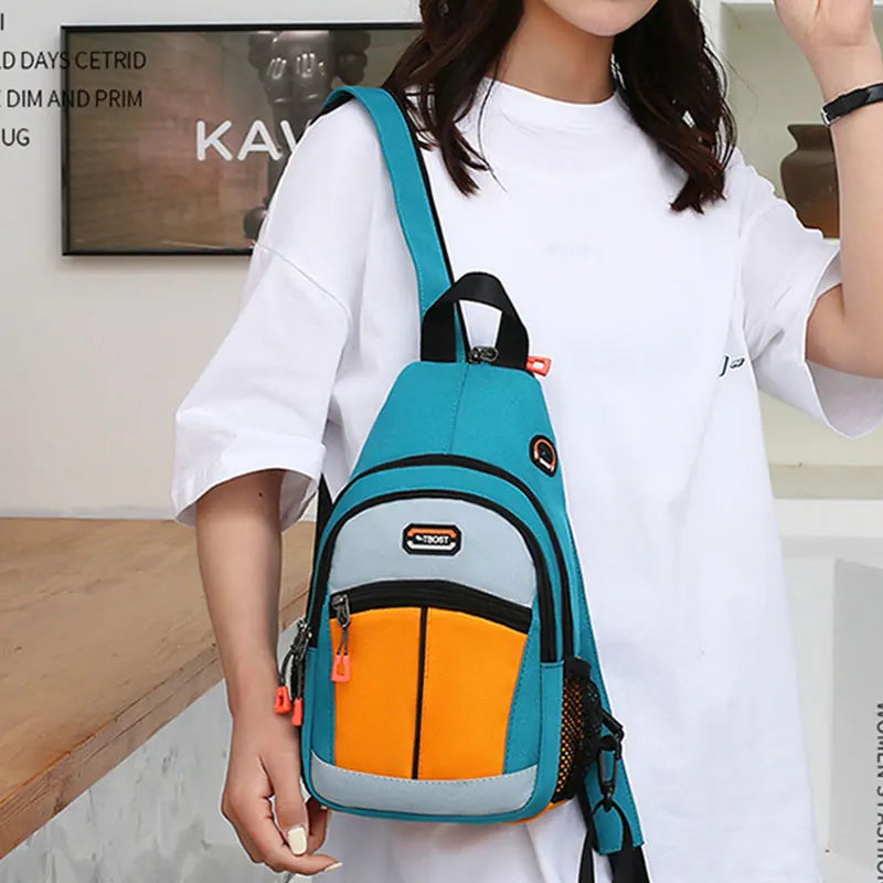 Women's Multifunctional Crossbody Bag | Waterproof Oxford Fabric