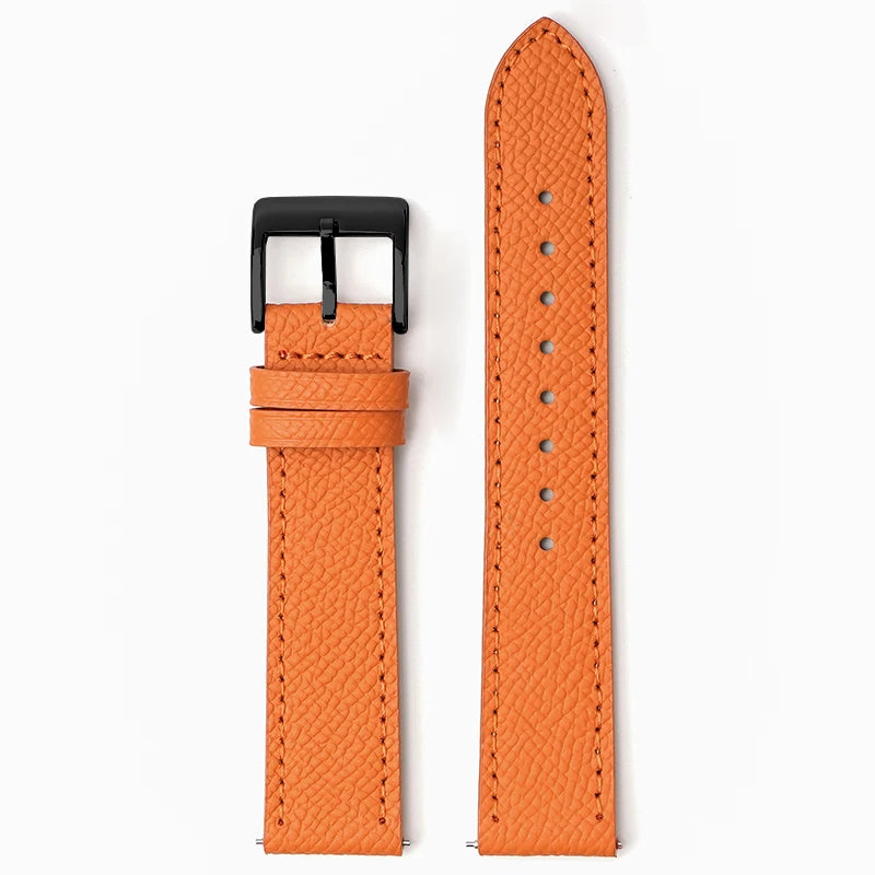 Calfskin Leather Watch Strap | Quick Release, Handmade Design