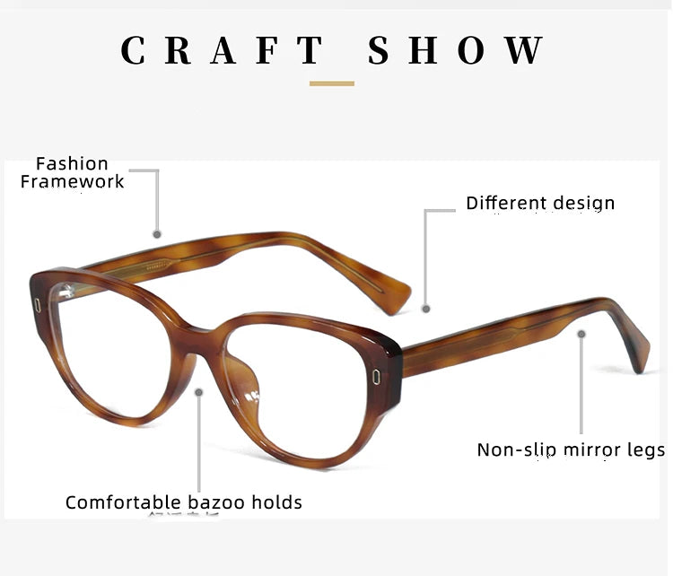 Stylish Women's Blue Light Blocking Cat Eye Glasses | Hot Eyewear