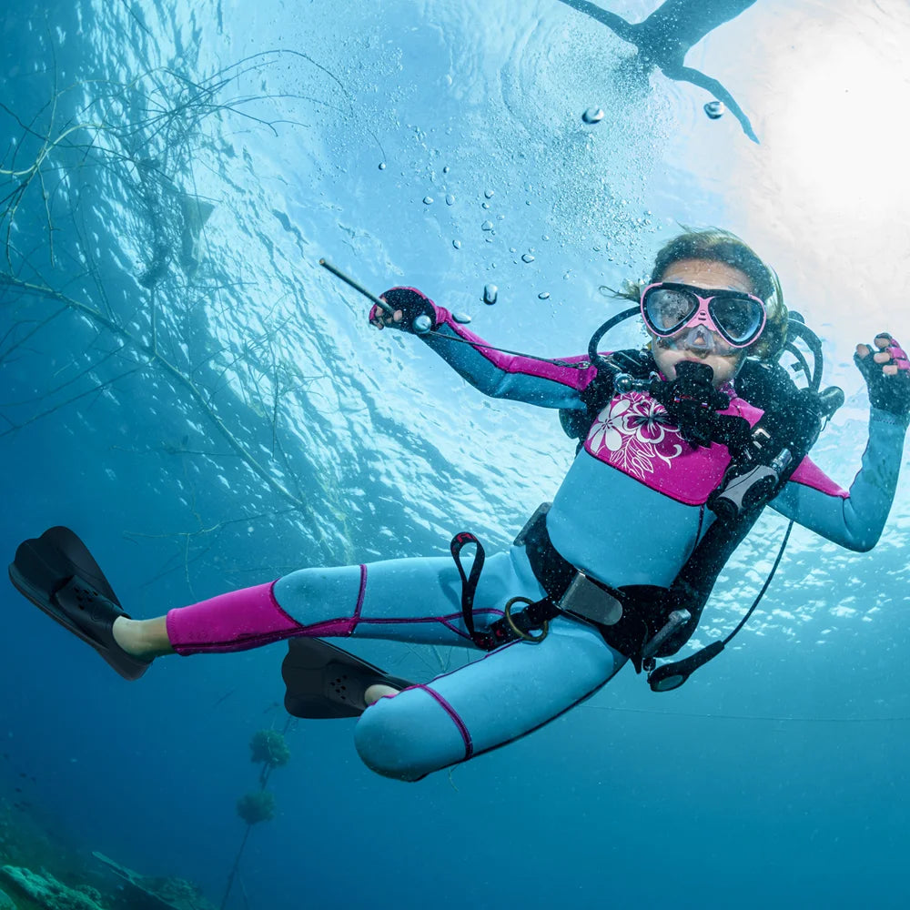 Comfortable Silicone Swimming Fins for Snorkeling & Swimming