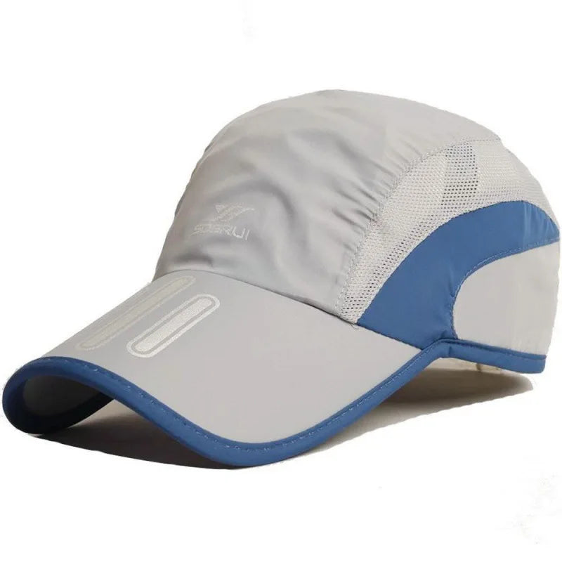 Classic Men's Tide Spring Summer Peaked Cap Quick-drying Sports Sun Hat Women's Baseball Cap Casual Versatile Outdoor Running