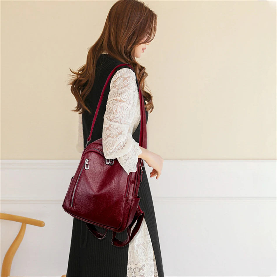 Fashion Large Capacity Women’s Shoulder Bags | Versatile Travel Backpacks