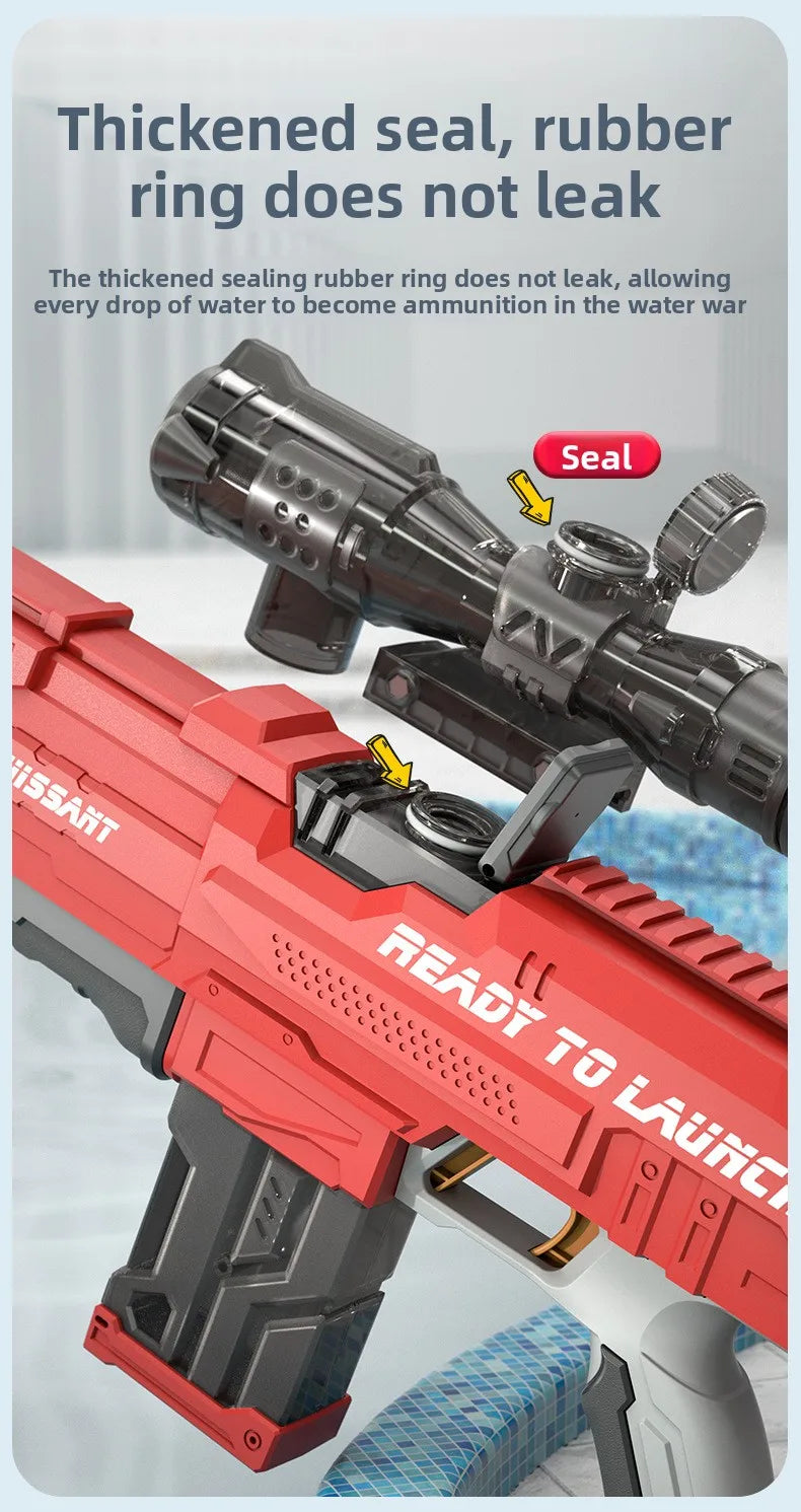 Electric High-Pressure Water Gun | Fun Water Play for All Ages