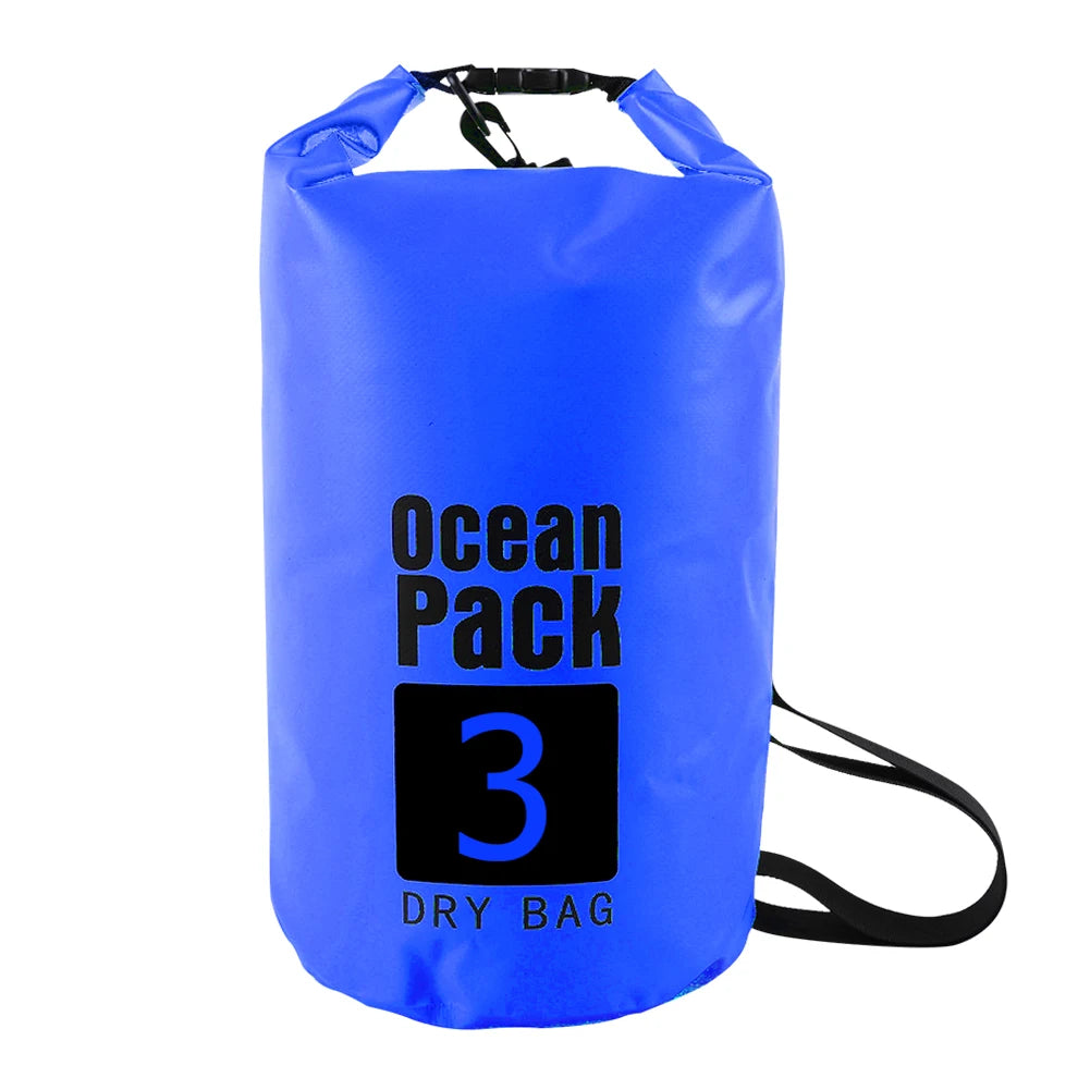 Waterproof Dry Bag - Ideal for Rafting, Kayaking & Boating