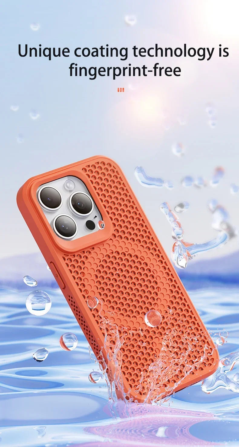 Cooling Heat Dissipation Phone Case | Magnetic Protection for iPhone