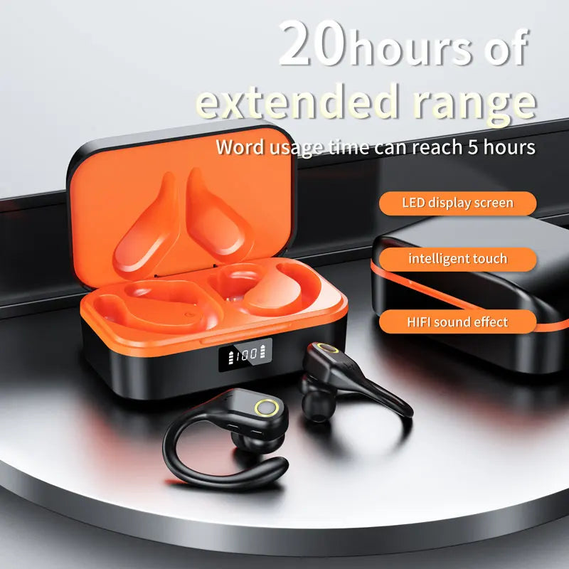 ANC Wireless Earphones with Bluetooth 5.3 and Noise Cancellation