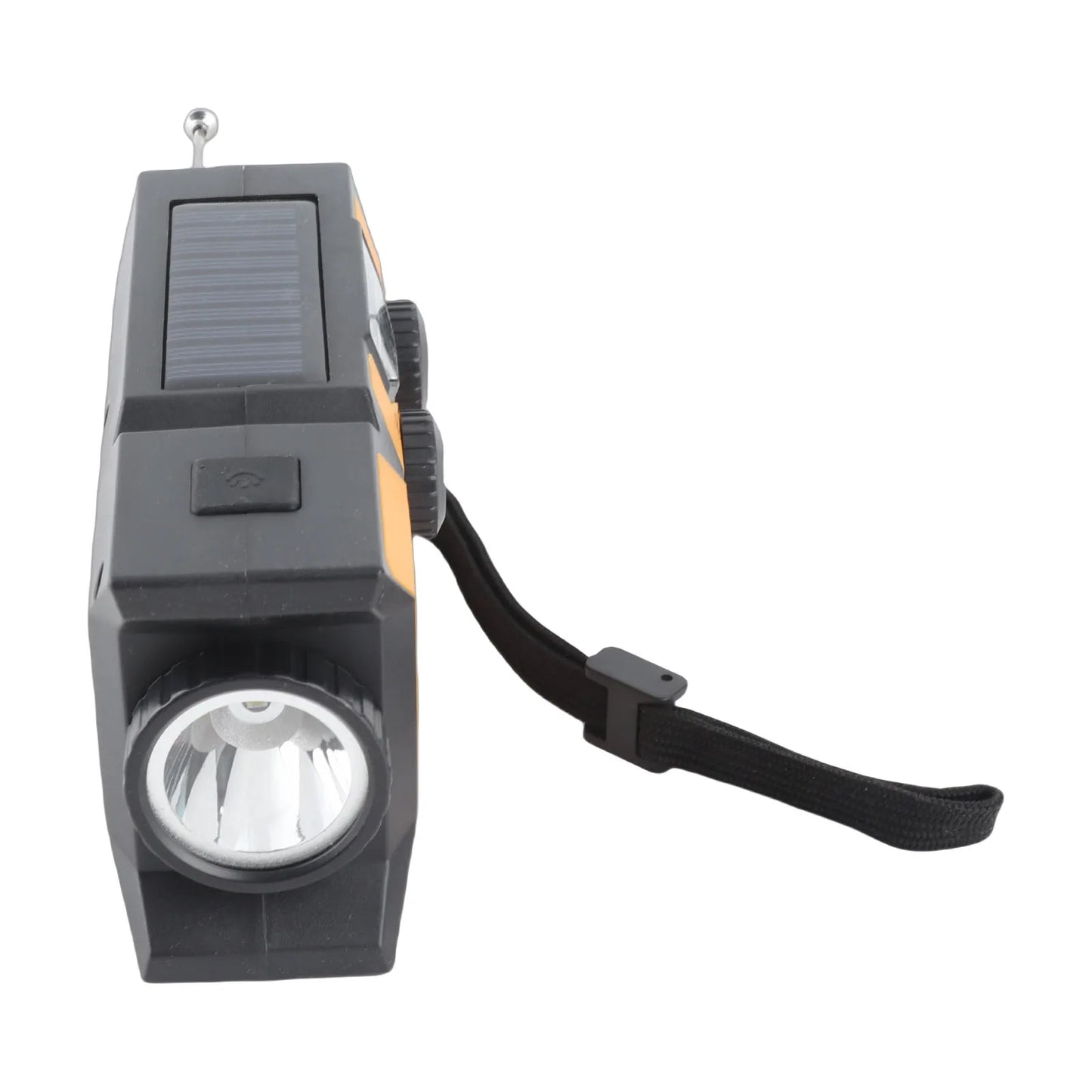 Emergency Hand-Crank Radio | USB Solar Charging for Camping