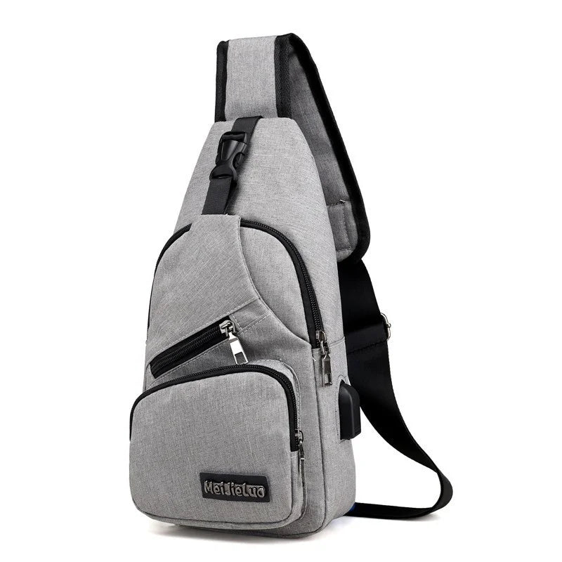 Men's One Shoulder Crossbody Bag | Large Capacity Outdoor Sports