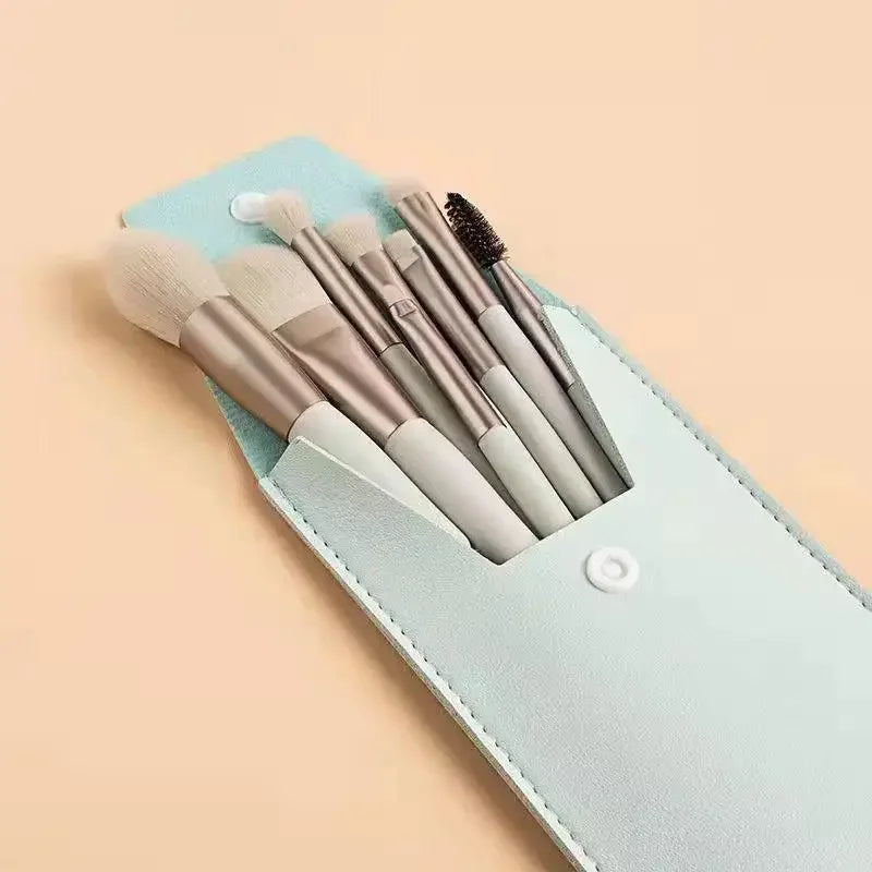 8PCS Professional Makeup Brush Set | Flawless Application Tools