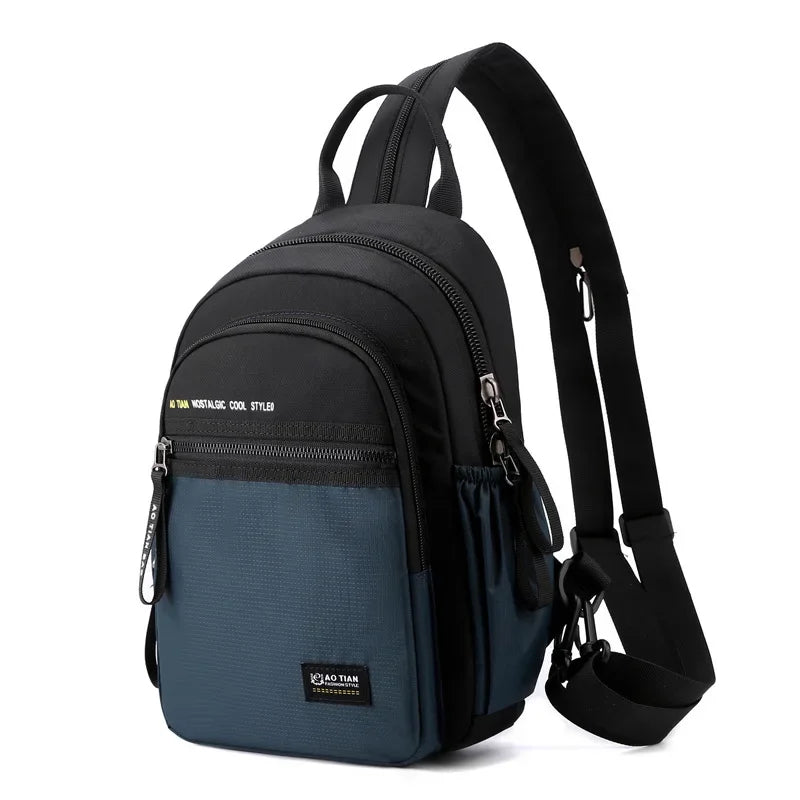 Casual Men's Multi-Functional Shoulder Bag | Perfect Travel Companion