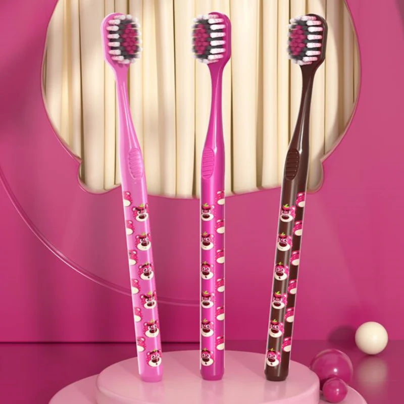 Colorful Soft Bristle Toothbrush Set for Adults | Perfect Gift Idea