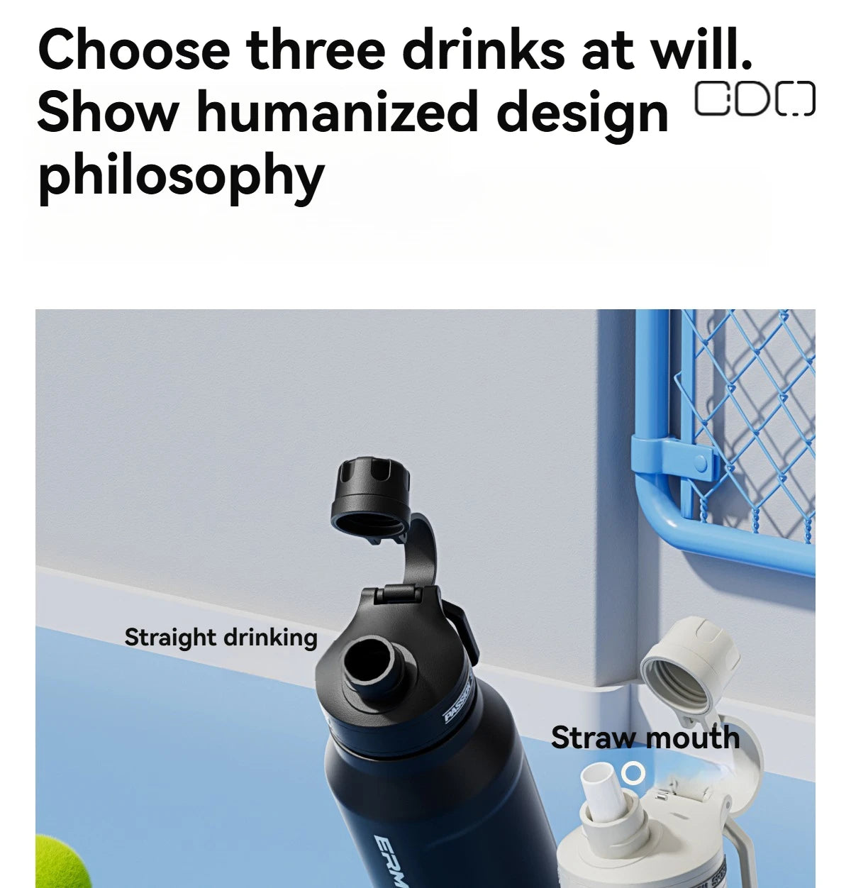 Stainless Steel Insulated Water Bottle | Fitness & Outdoor Hydration