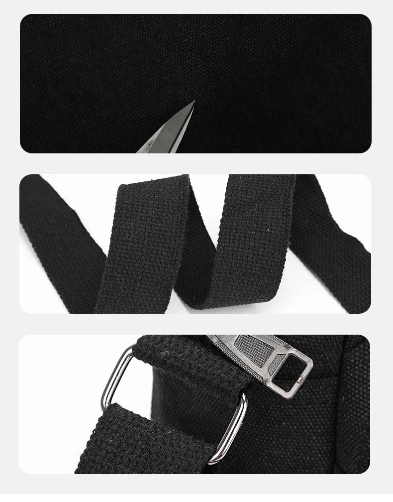 Bolsos de Hombro Cruzados de Lona Duradera para Hombres | Estilo Vintage