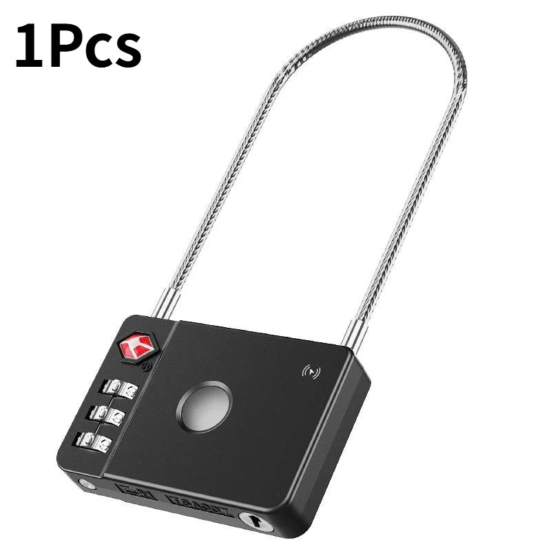 Intelligent Luggage Lock with GPS Tracker | Smart Anti-Lost Padlock