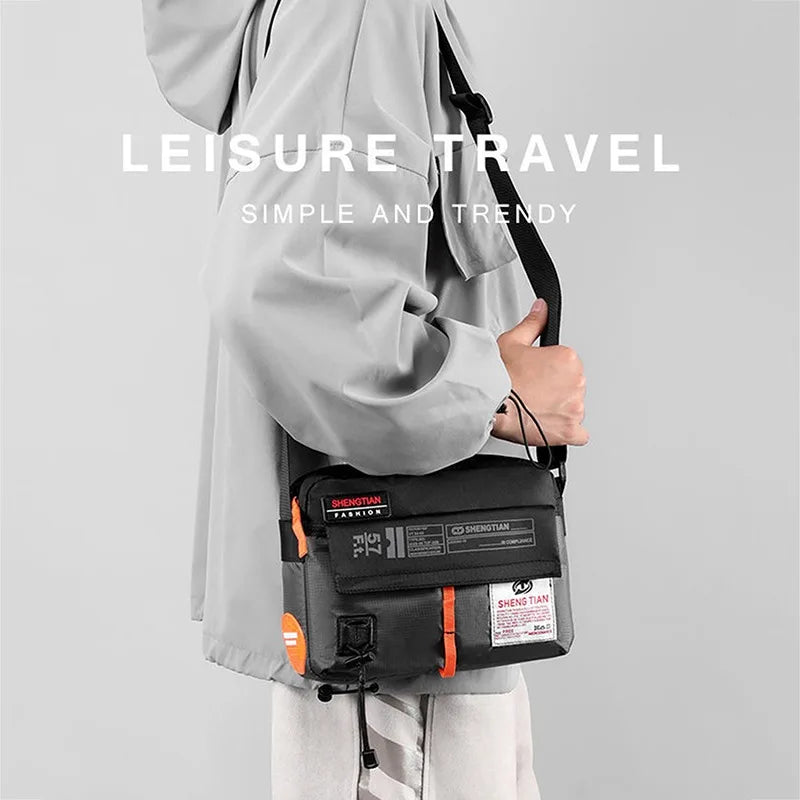Men's Stylish Waterproof Shoulder Bag | Trendy Crossbody Business Bag