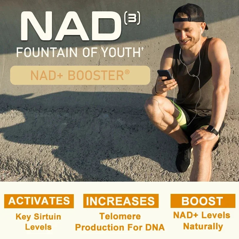 Natural NAD Capsules | Boost Energy, Health & Immunity
