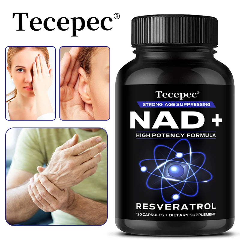 NAD+ Supplements with Quercetin & Resveratrol | Optimal Cell Health
