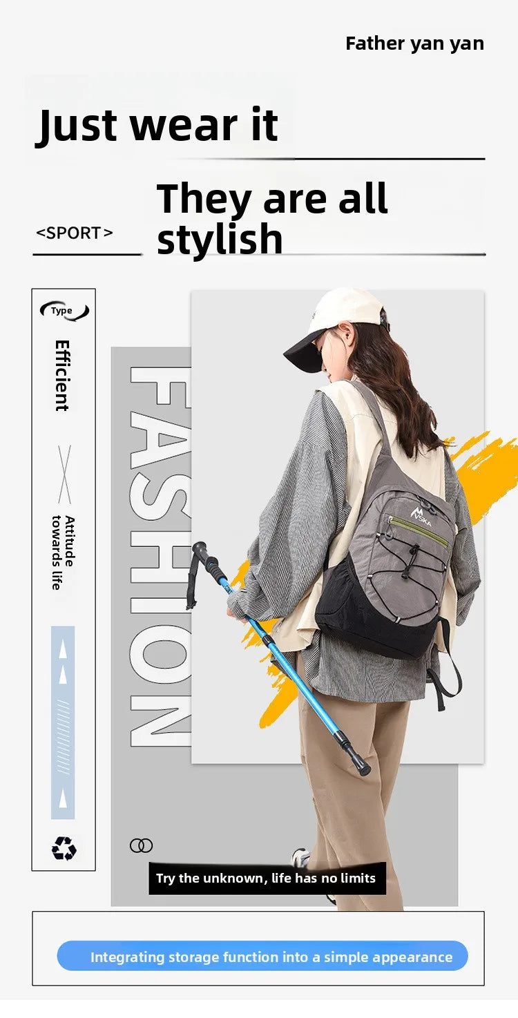 Lightweight Waterproof Unisex Backpack for Hiking and Travel