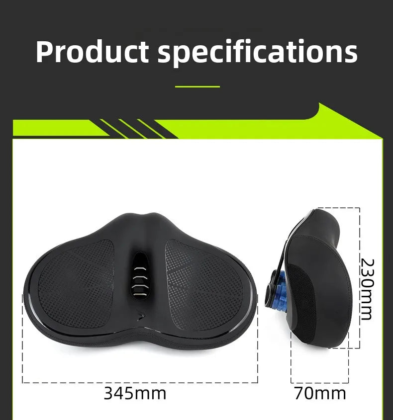 Comfortable Bicycle Saddle for Folding Electric Bikes