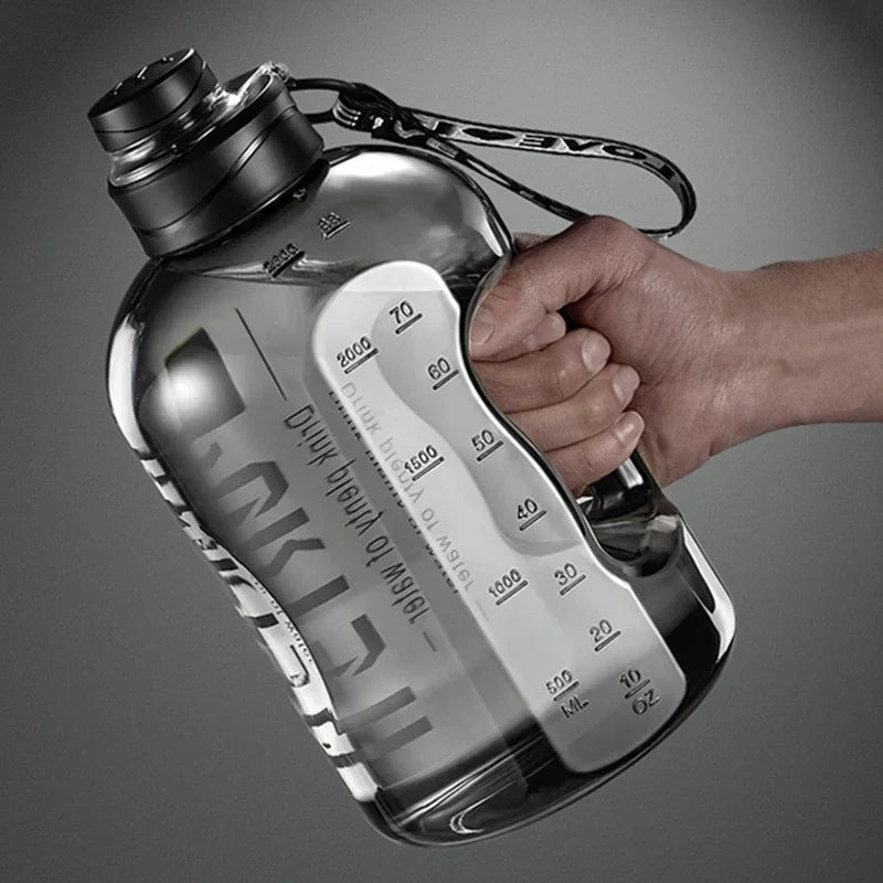 Large Capacity 2L Water Bottle | Perfect for Sports & Travel