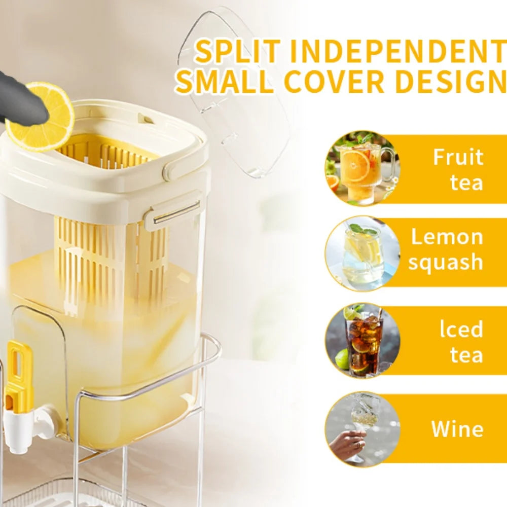 Large Capacity Portable Beverage Dispenser with Faucet