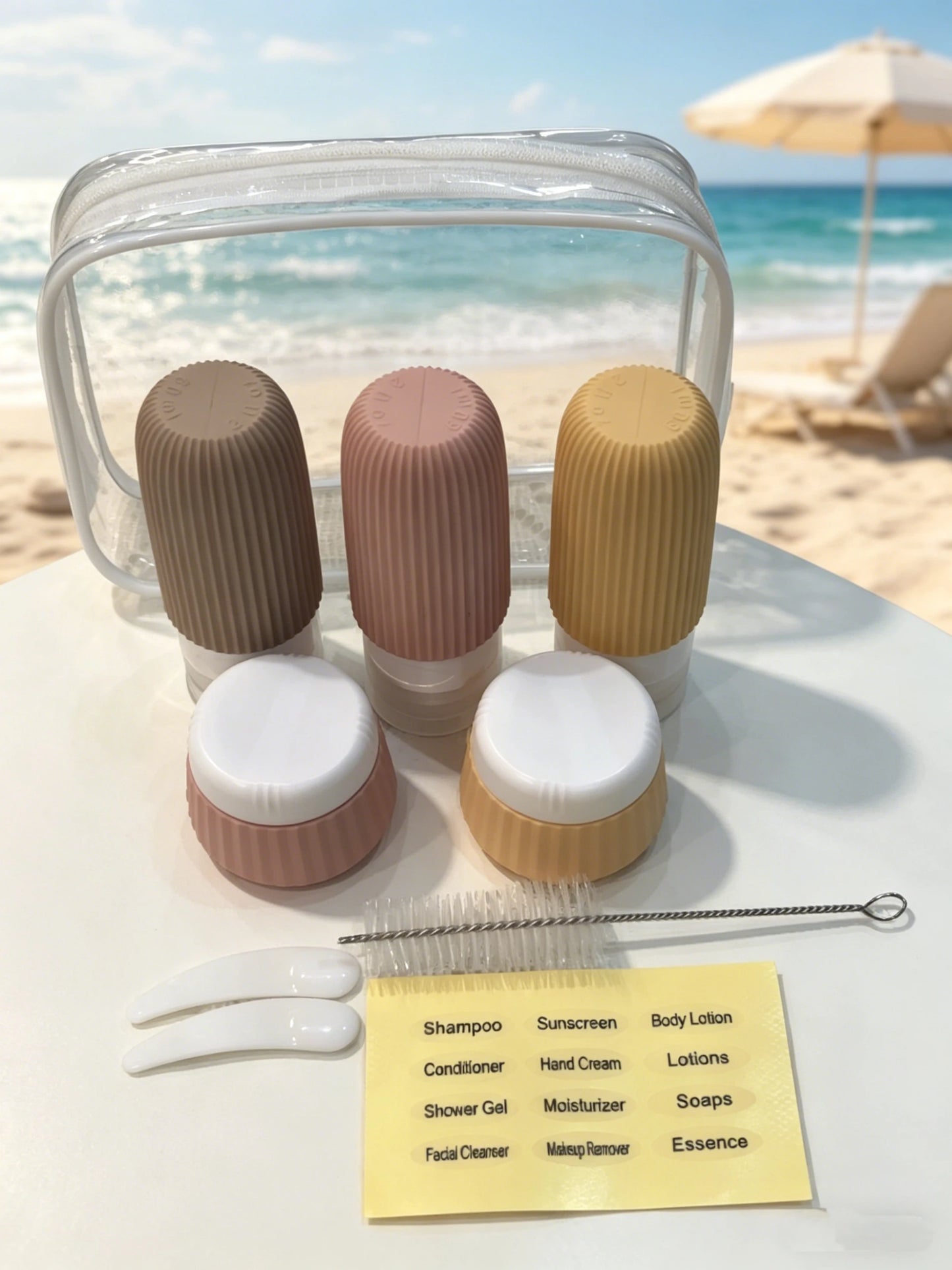 Leak-Proof Silicone Travel Bottles | Refillable Travel Containers