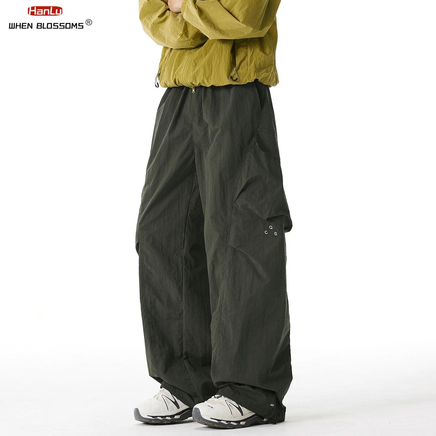 Men's Water-Resistant Cargo Pants | Oversized Utility Trousers