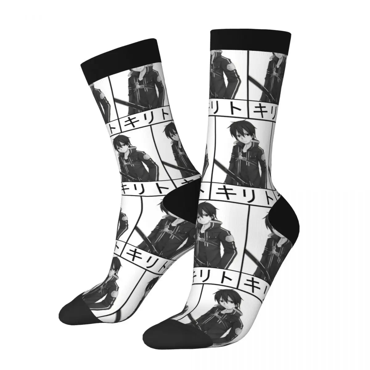 Super Soft Anime Logo Socks | Ultimate Comfort for All Seasons